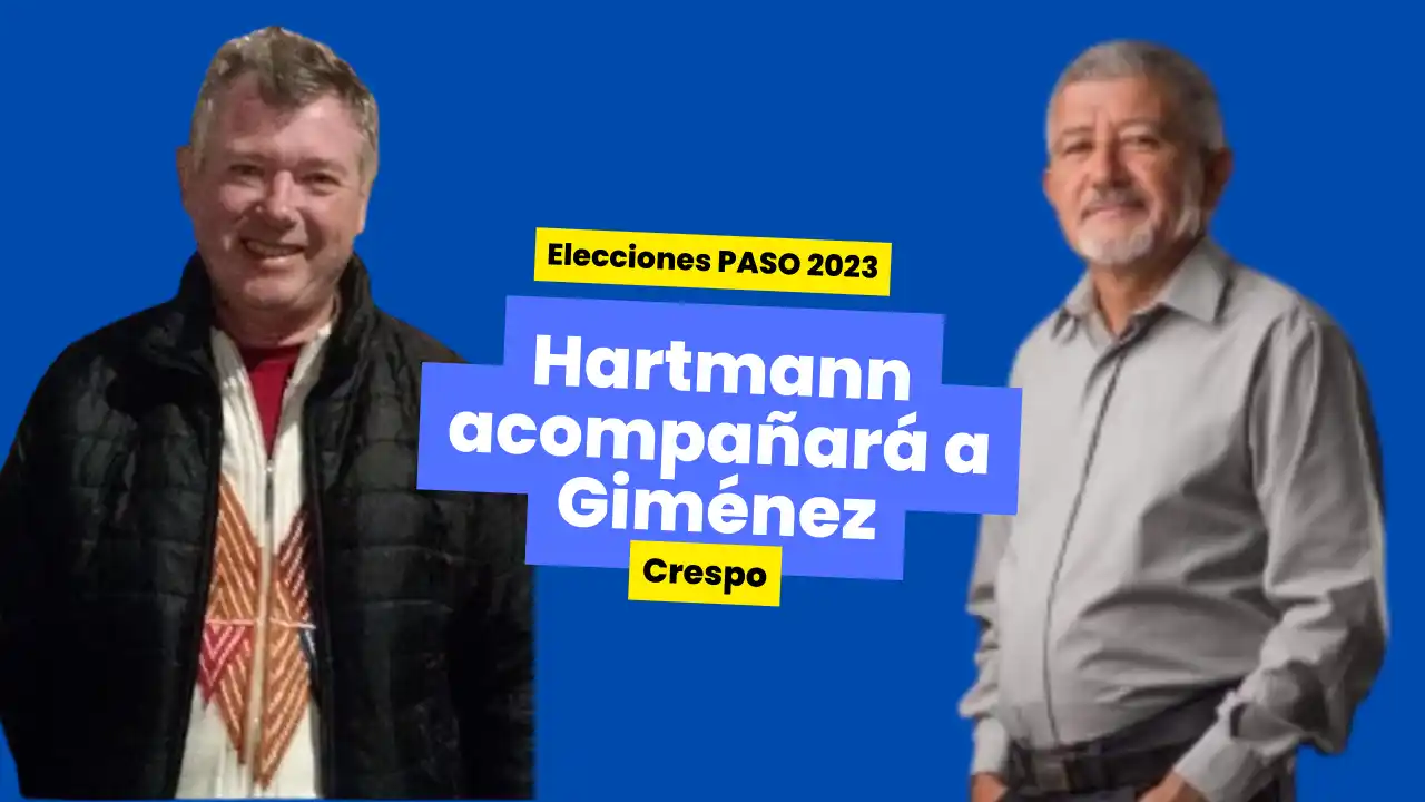 Luis Hartmann encabezará la lista de concejales