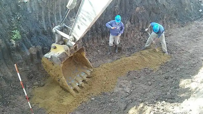 Aldea San Antonio: importante Obra en el arroyo El Sauce