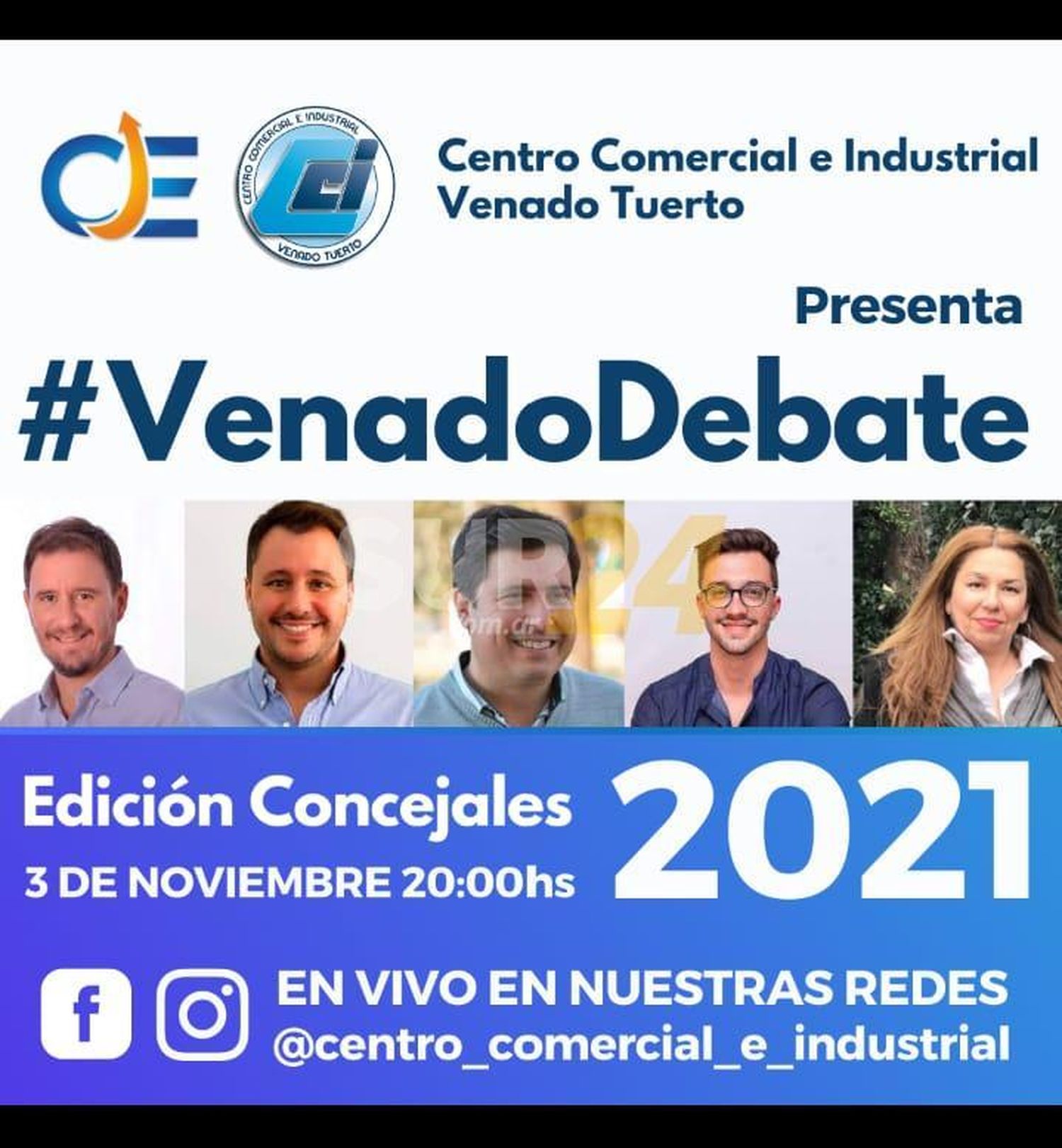 Este miércoles, “Venado Debate” en el Centro Comercial