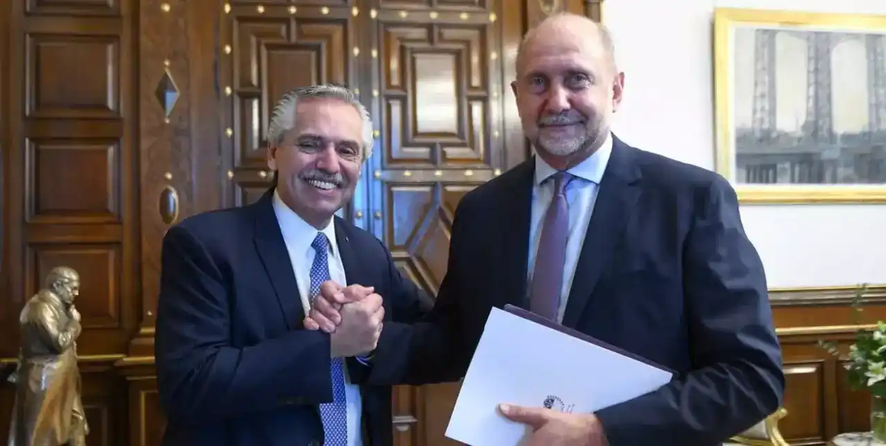 Inseguridad en Santa Fe: reunión cumbre entre Perotti y el Presidente 