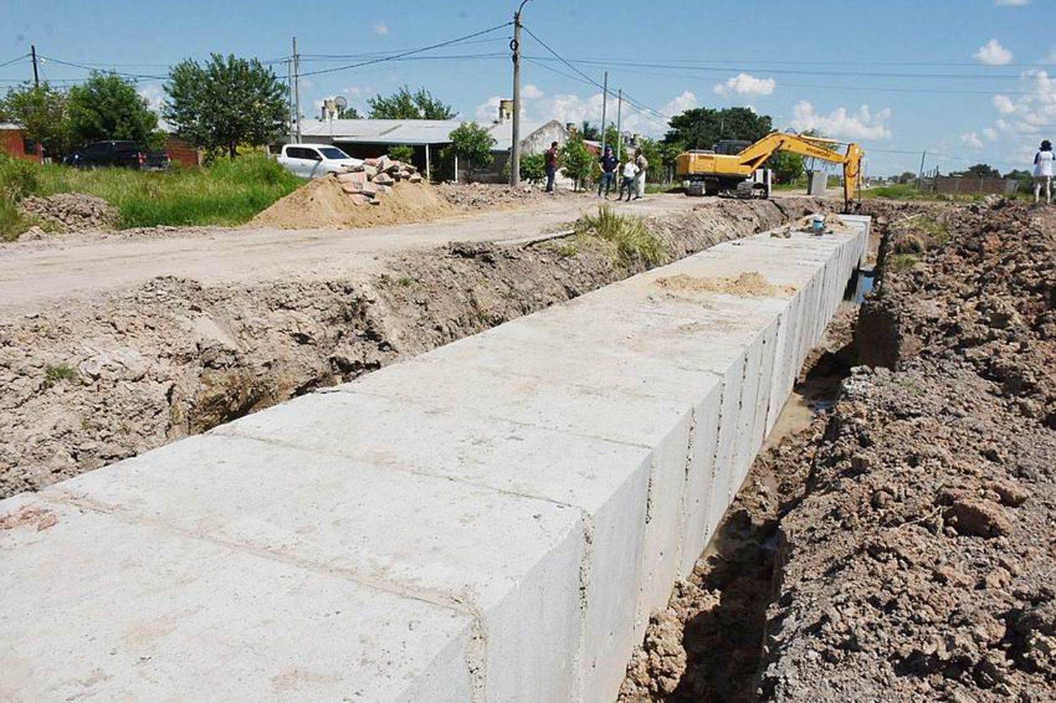 Avanzan a gran velocidad las obras
del IPV en La Nueva Formosa