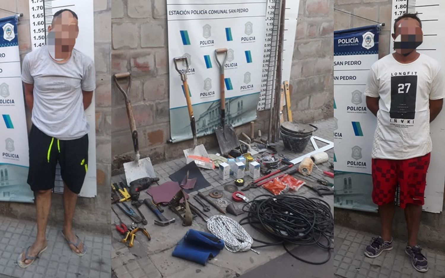 Robo en la escuela Agraria: en allanamientos, recuperaron herramientas y detuvieron a dos hombres