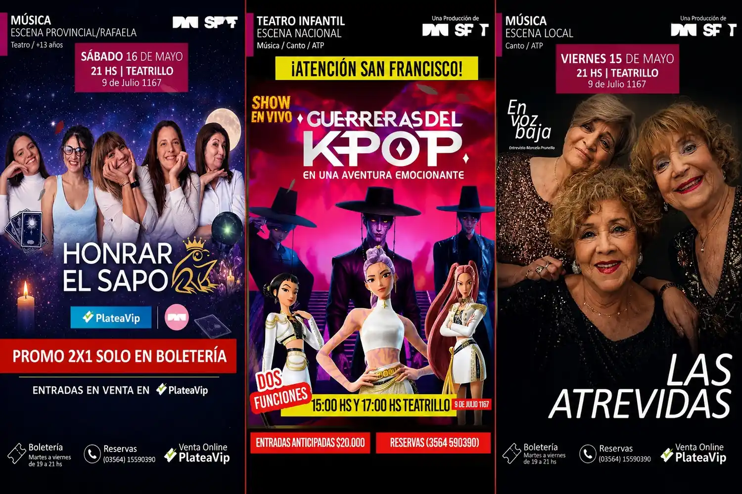 El Teatrillo presenta un fin de semana con música, teatro y propuestas para toda la familia