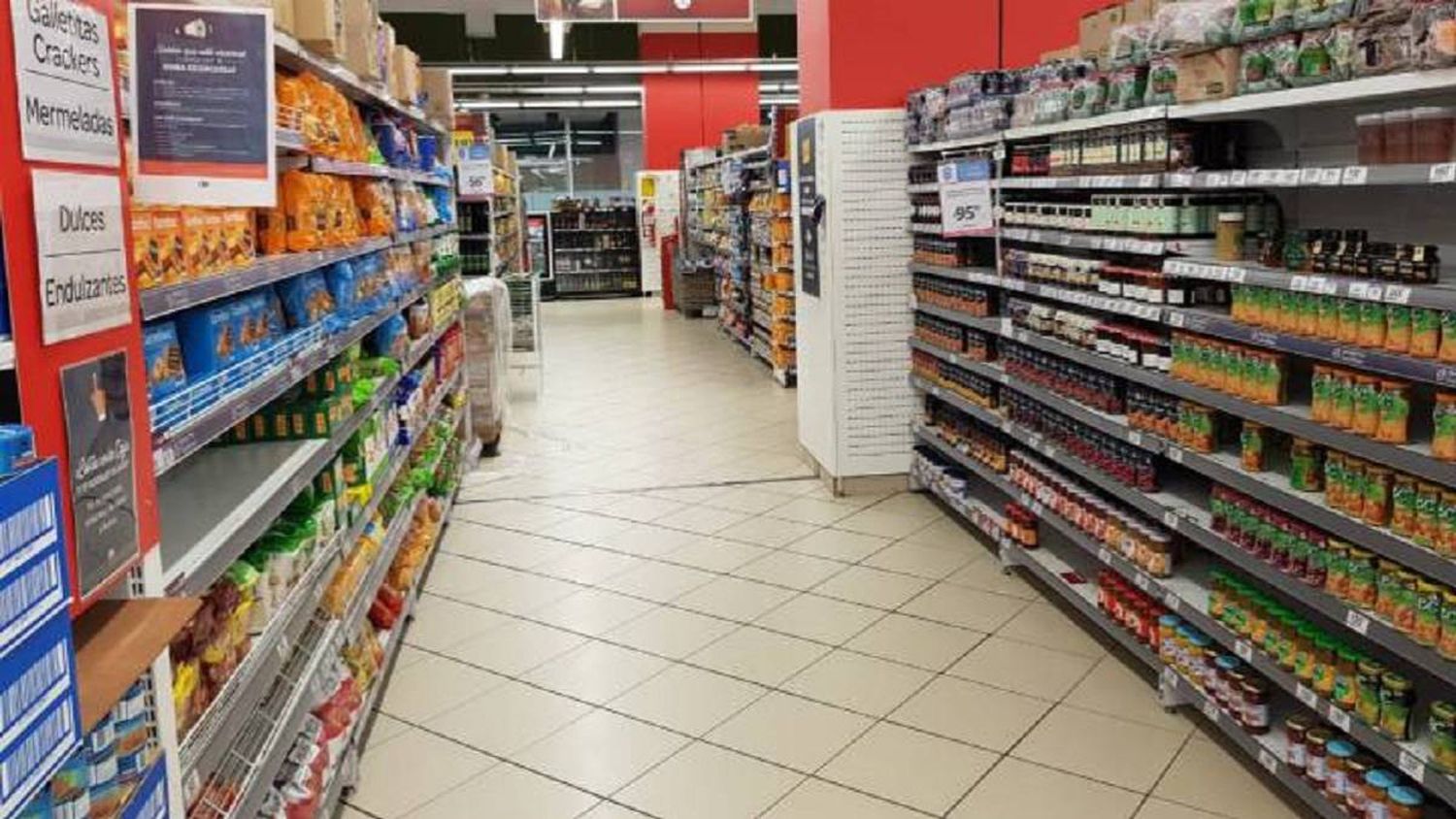 Las ventas en los supermercados crecieron un 6,6% en febrero