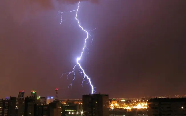 Alerta meteorológico por tormentas fuertes en la Provincia