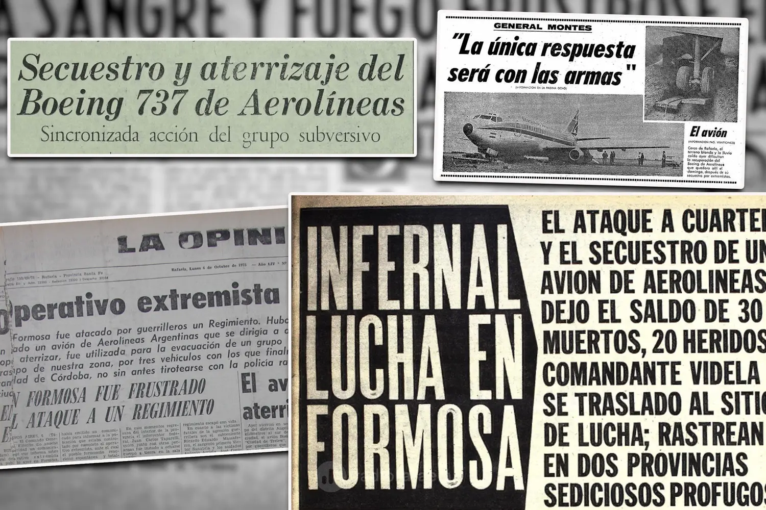 Conmoción país: cómo cubrió la prensa nacional el secuestro del avión que aterrizó en Santa Fe