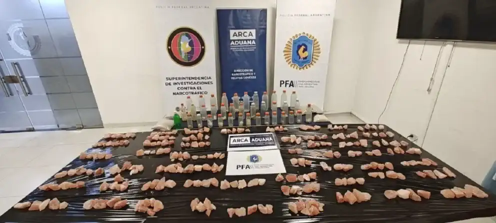 Incautaron 52 kilos de éxtasis en Zárate: es el mayor decomiso registrado en el país