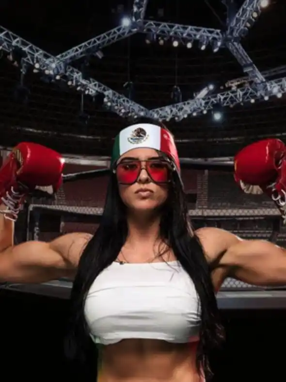 Ella es Lucero Acosta, la luchadora más linda de la jaula de UFC