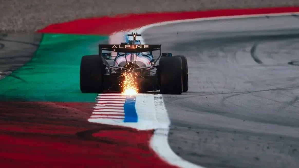 Colapinto completó su programa de pruebas con Alpine en el Circuit de Barcelona.