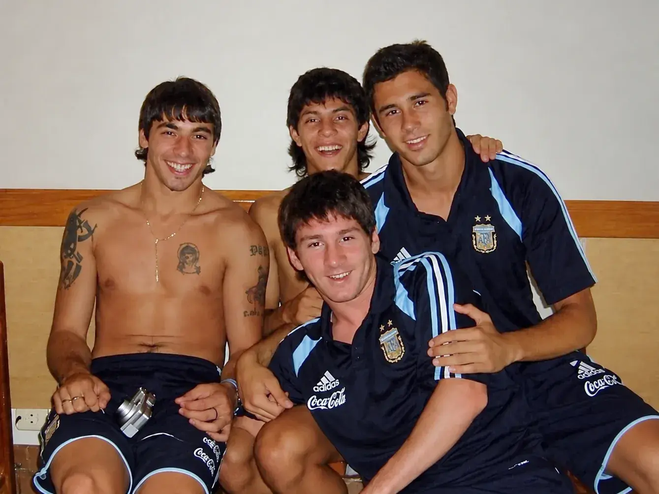 Recuerdos de un marplatense junto a Messi: "Sabíamos que se iba a quedar para siempre en la Selección Argentina"