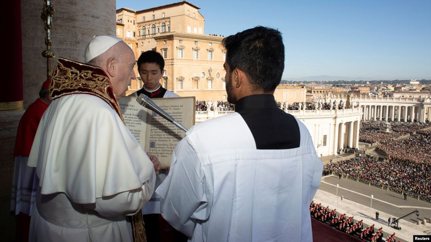 Venezuela, América Latina y los migrantes en mensaje de Navidad del papa Francisco