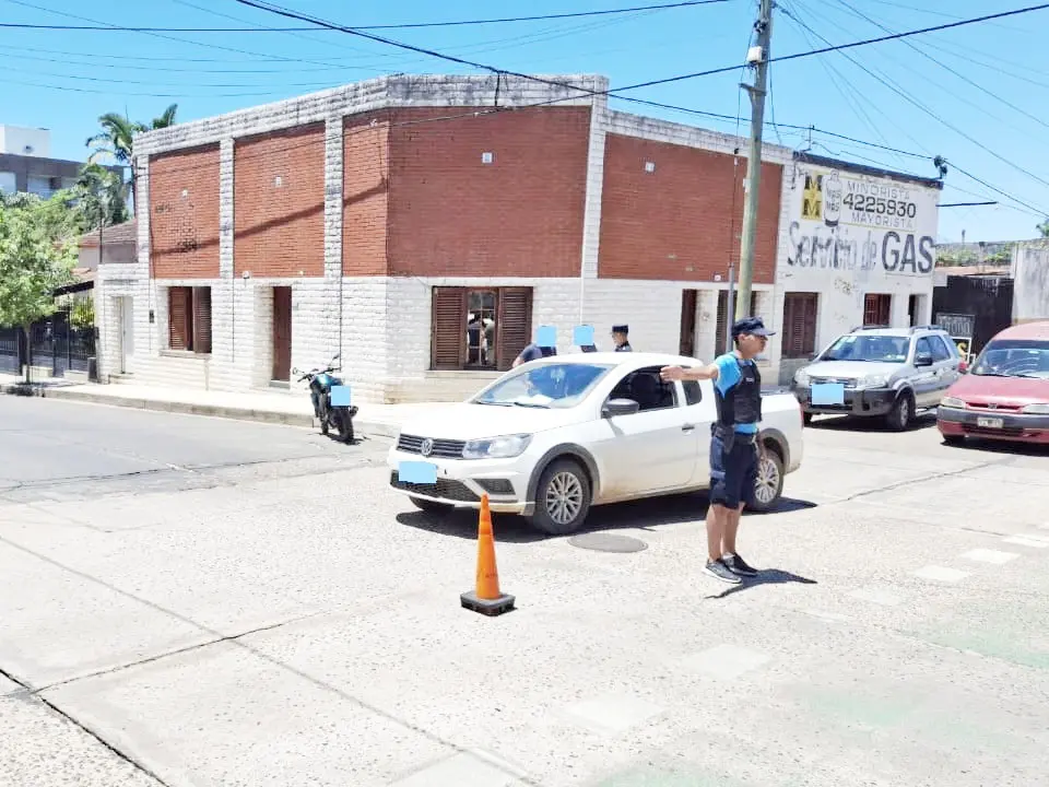 Siniestro vial en inmediaciones de B. de Irigoyen e Ituzaingó