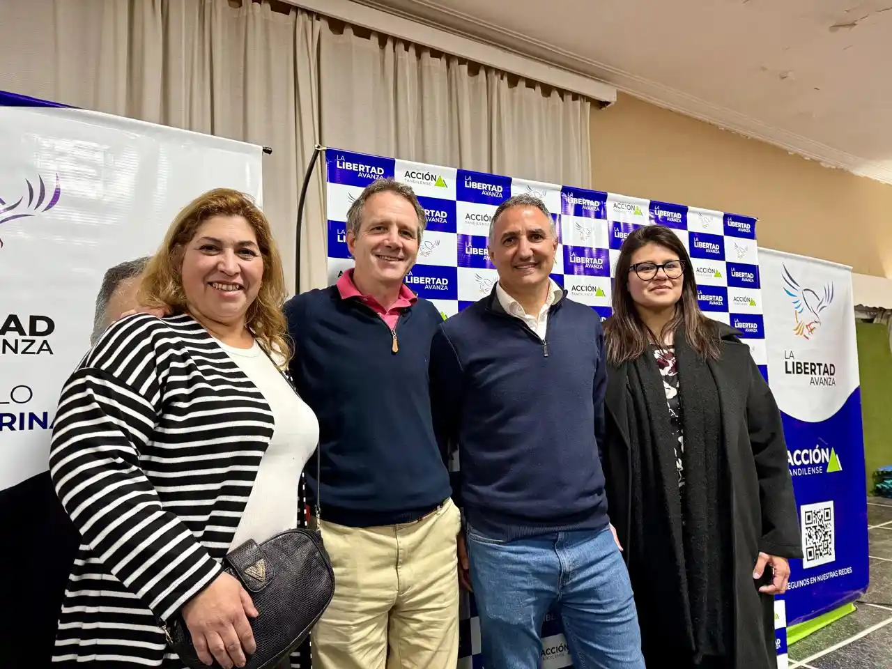 Ardura, Corbetta, Santamarina y Cisneros, los 4 concejales que ingresarán por Acción Tandilense - La Libertad Avanza.