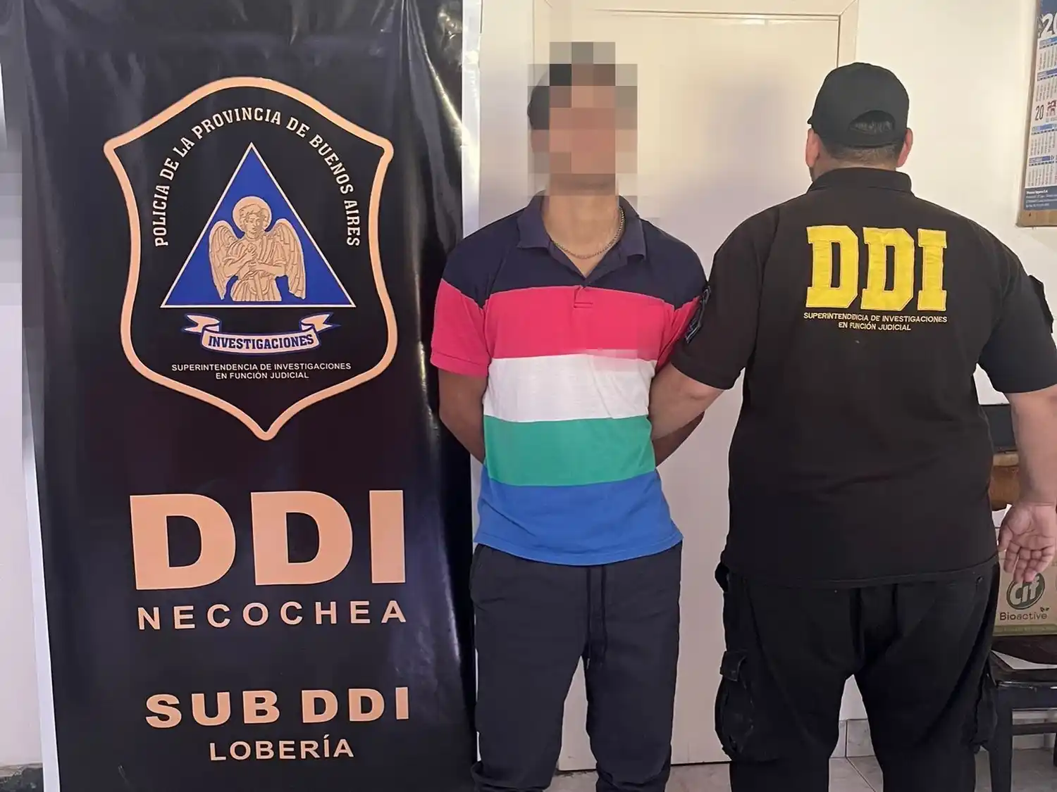 El joven detenido por agredir a su padre con una cuchilla en una vivienda de la zona rural de Lobería