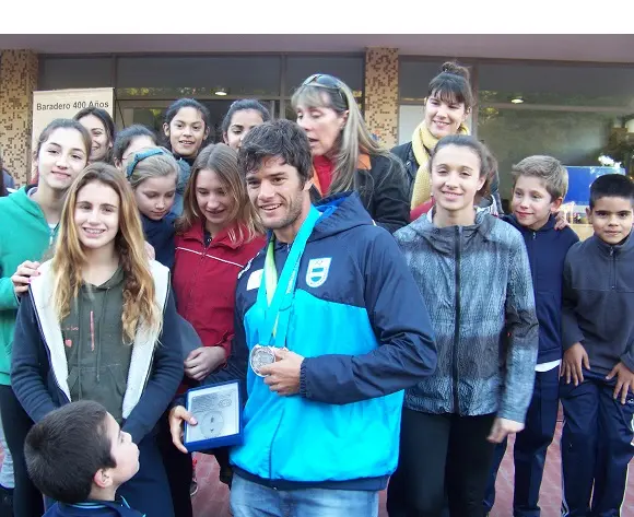 Panamericanos 2015: Palista de Baradero ganó dos medallas y recibió el Escudo de la ciudad