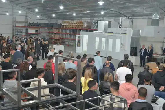 Una empresa local abrió su segunda planta de producción en el Parque Industrial de Tandil