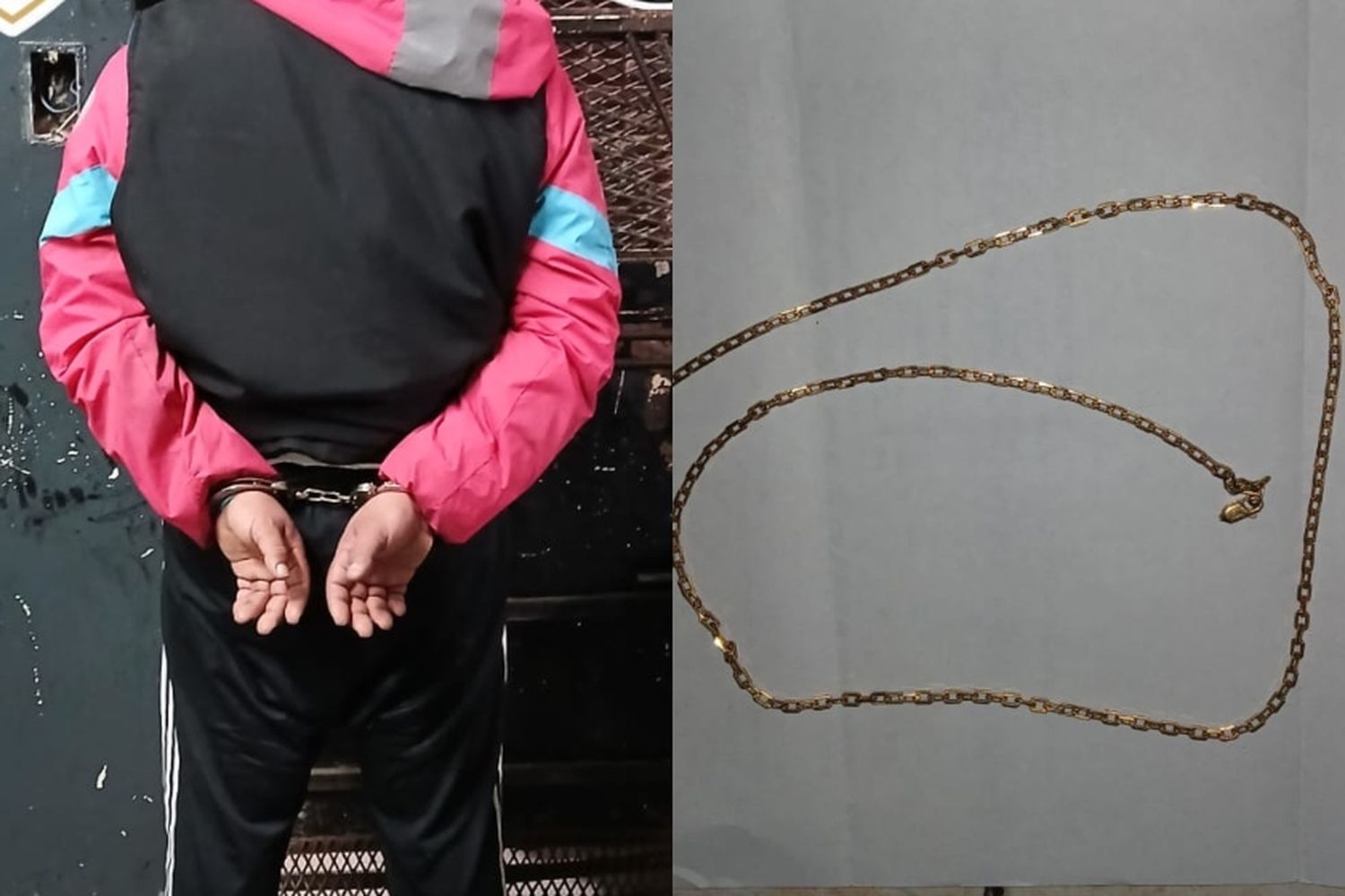 Detuvieron a un cadete que intentó robar una cadena en el macrocentro