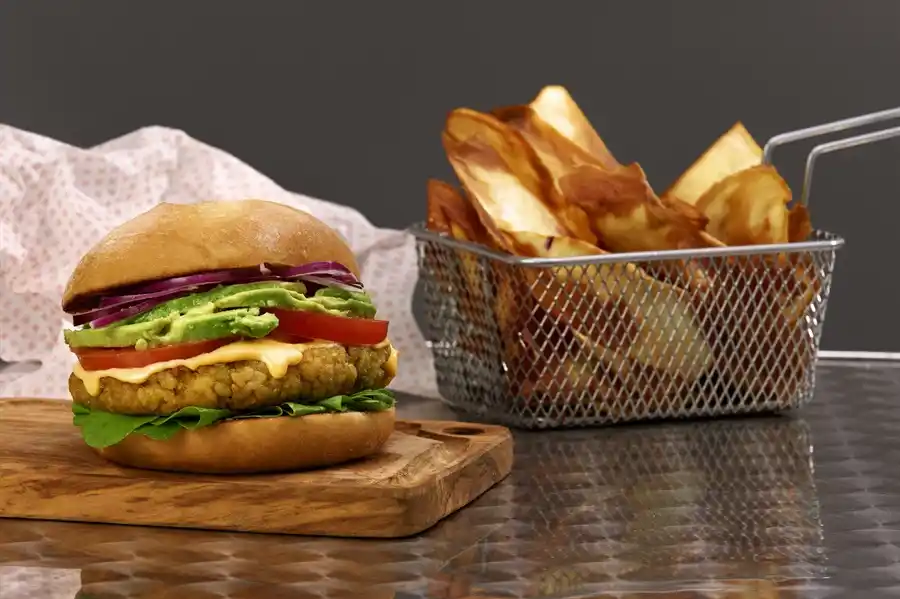 La mejor receta de hamburguesa vegetariana