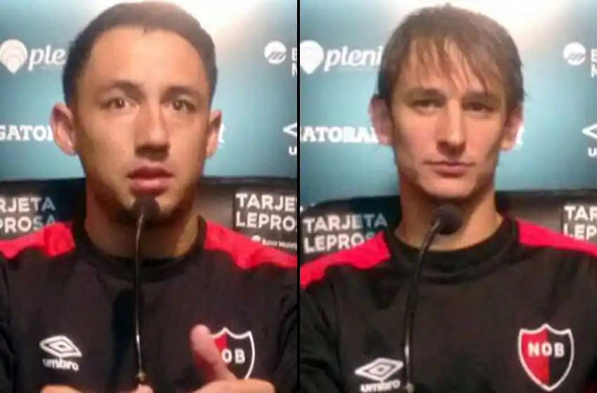 Newell’s presentó a Bíttolo y Piris en su nueva sala de prensa
