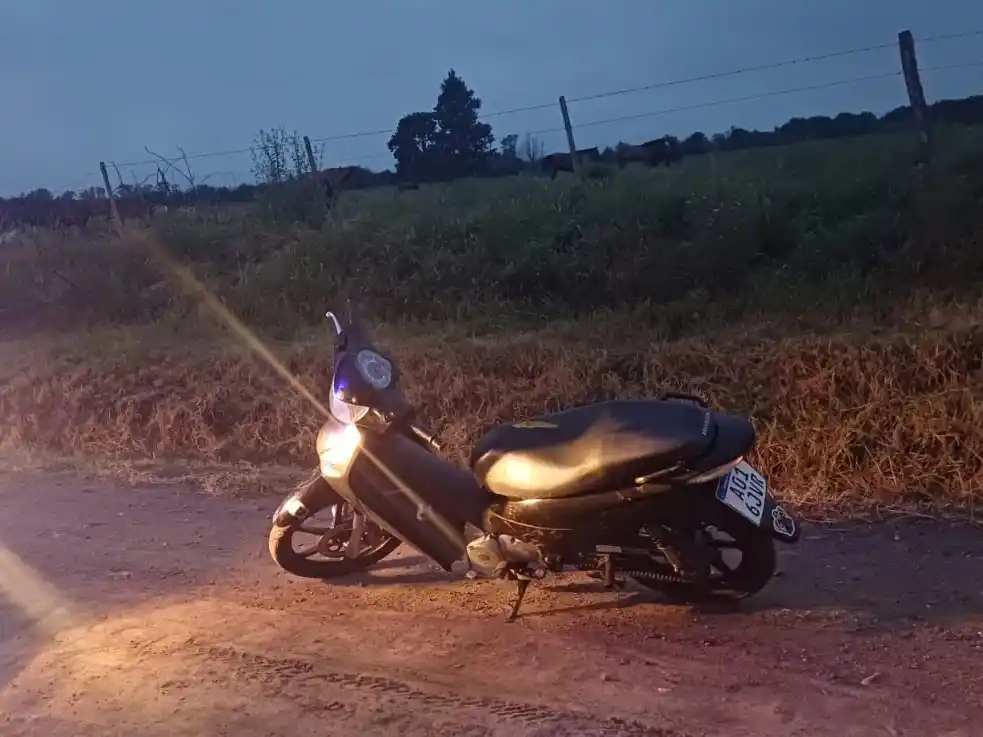 LA MOTOCICLETA RECUPERADA