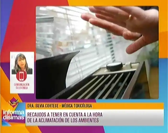 Recaudos a tener en cuenta a la hora de la aclimatización de los ambientes