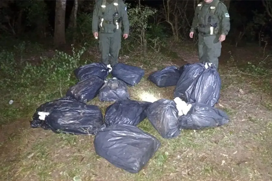 Trasladaban droga a caballo en la zona costera del río Paraná