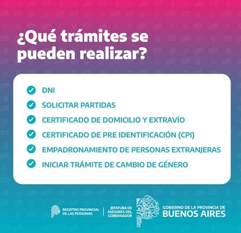 Nuevo Operativo de Documentación en Tres Arroyos