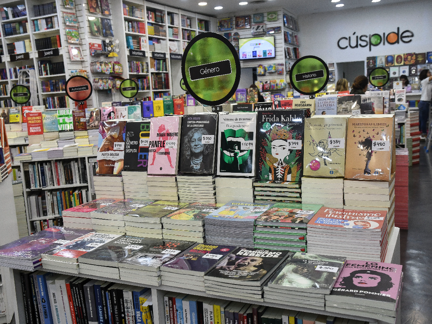 Los textos sobre "género" ya son una sección especial en las librerías