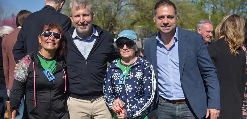 Frigerio acompañó las instancias finales de los Juegos Entrerrianos de Adultos Mayores