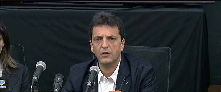 Tras el robo en su casa, Massa mostró un video e insistió en la importancia de instalar cámaras de seguridad
