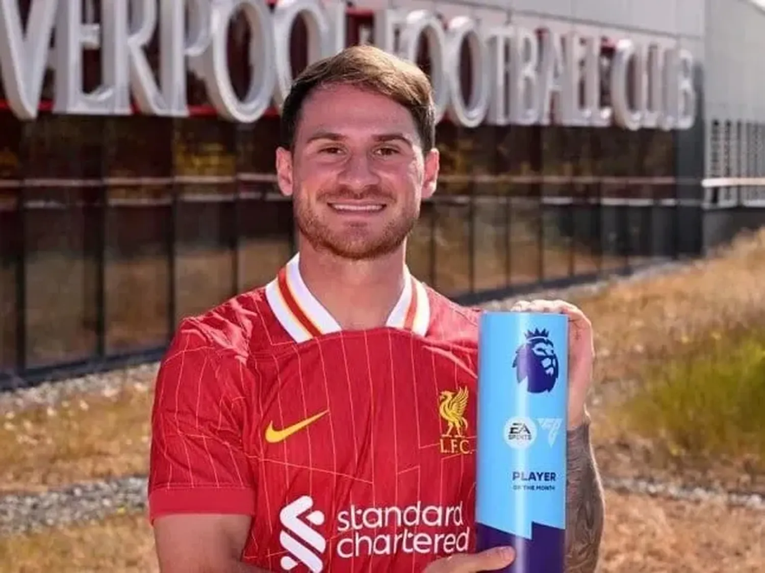 Alexis Mac Allister fue elegido como mejor jugador de abril en la Premier League tras coronarse con Liverpool