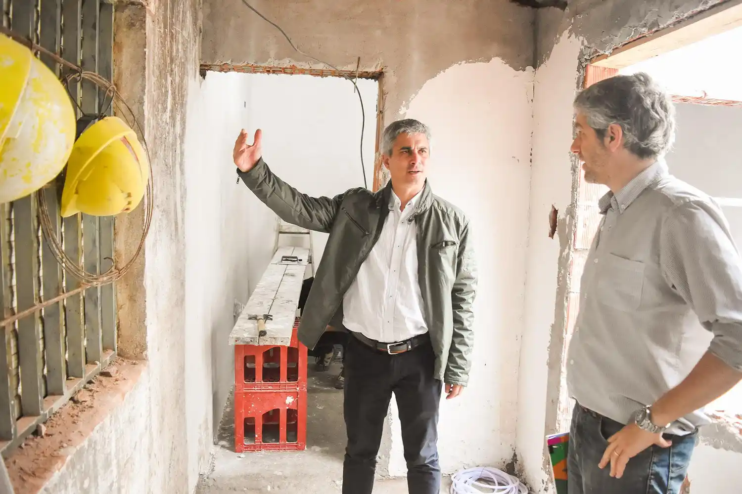 V.G.G.: realizan obras de refacción y ampliación en el Centro de Salud San Martín