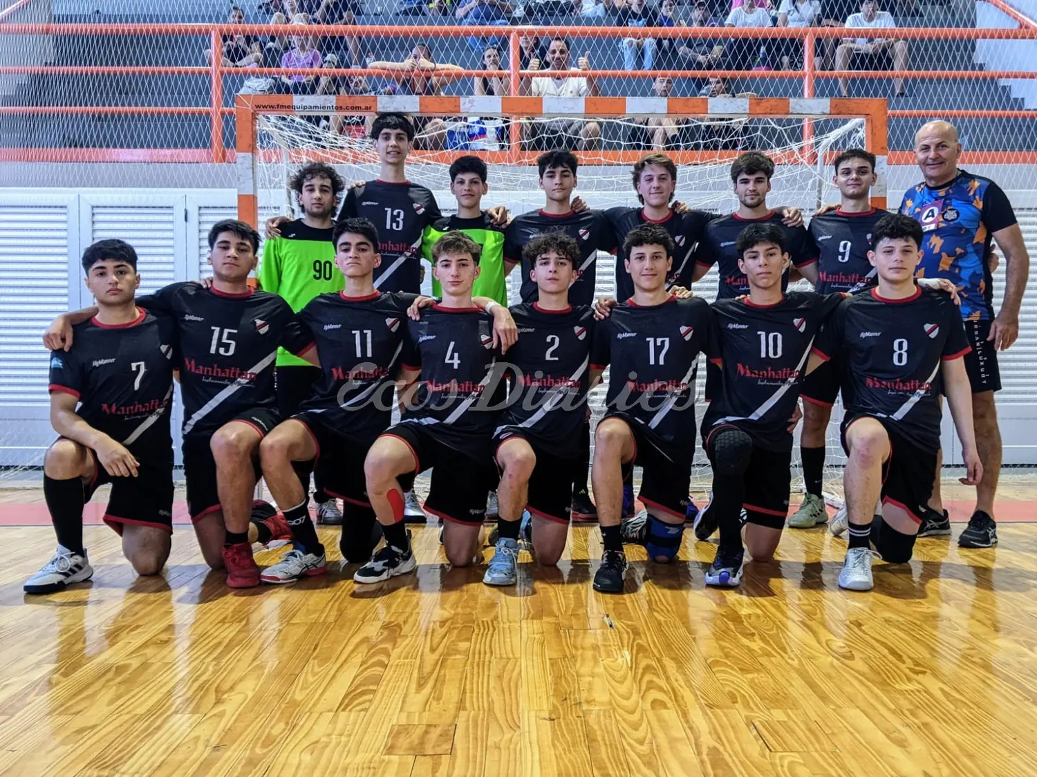 Los necochenses medalla de bronce en San Nicolás