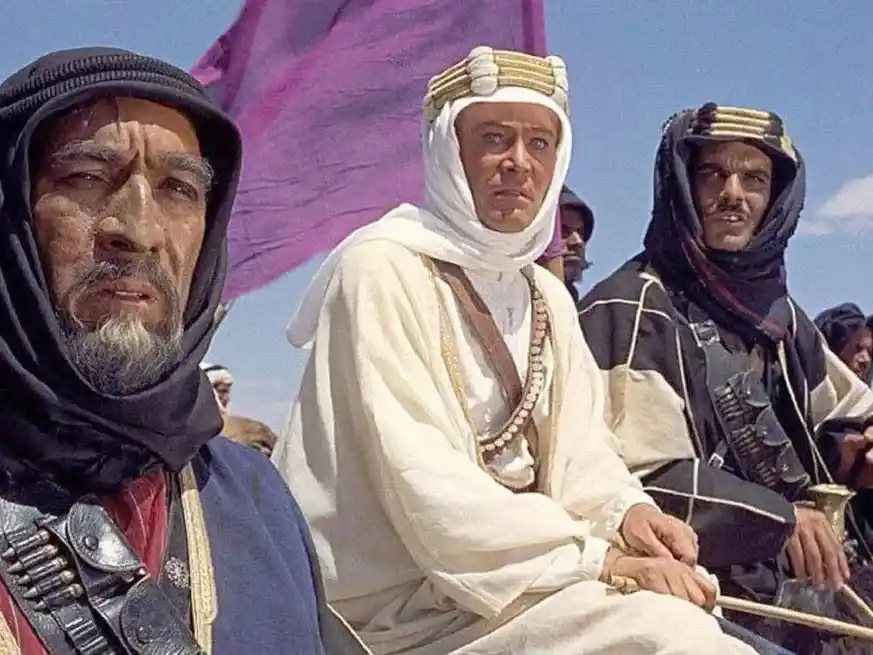 "Lawrence de Arabia", oscarizado film de 1962, hoy en streaming. Foto: Columbia Pictures