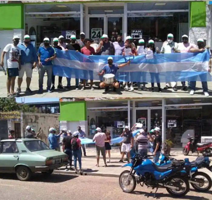 Nueva manifestación de panaderos buscando  mejoras laborales 