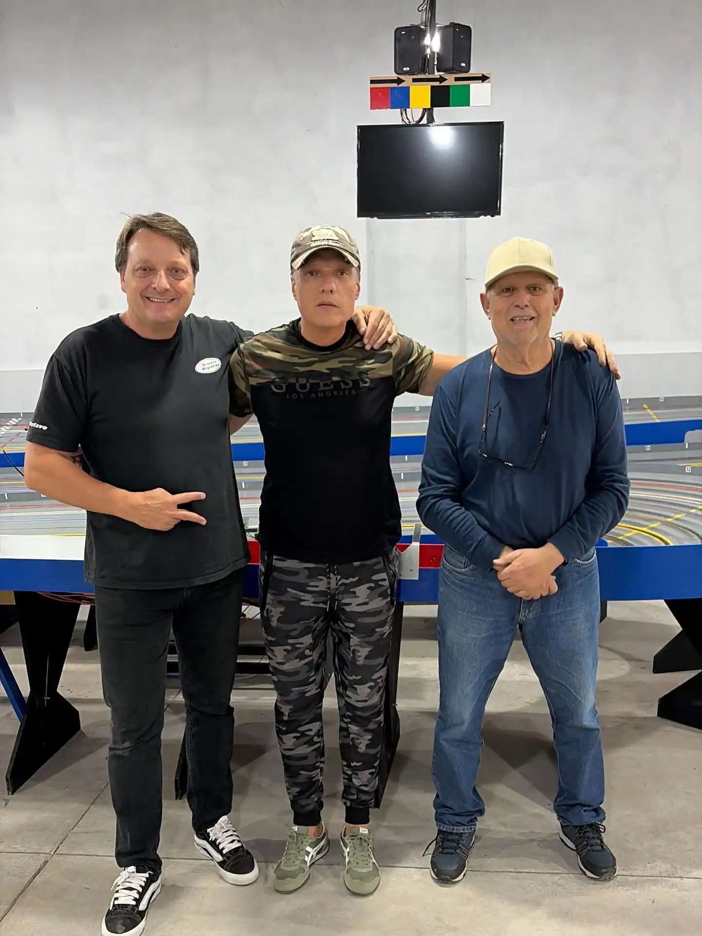 SPodio SPORT G12 en Cañada Rosquin: 2) Gustavo Scanarotti,, 1) Jose Luis Scanarotti y 3) Julio Constantin. Foto: JP Ferpozzi