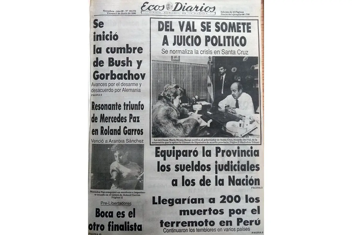 Viernes 1 de Junio de 1990