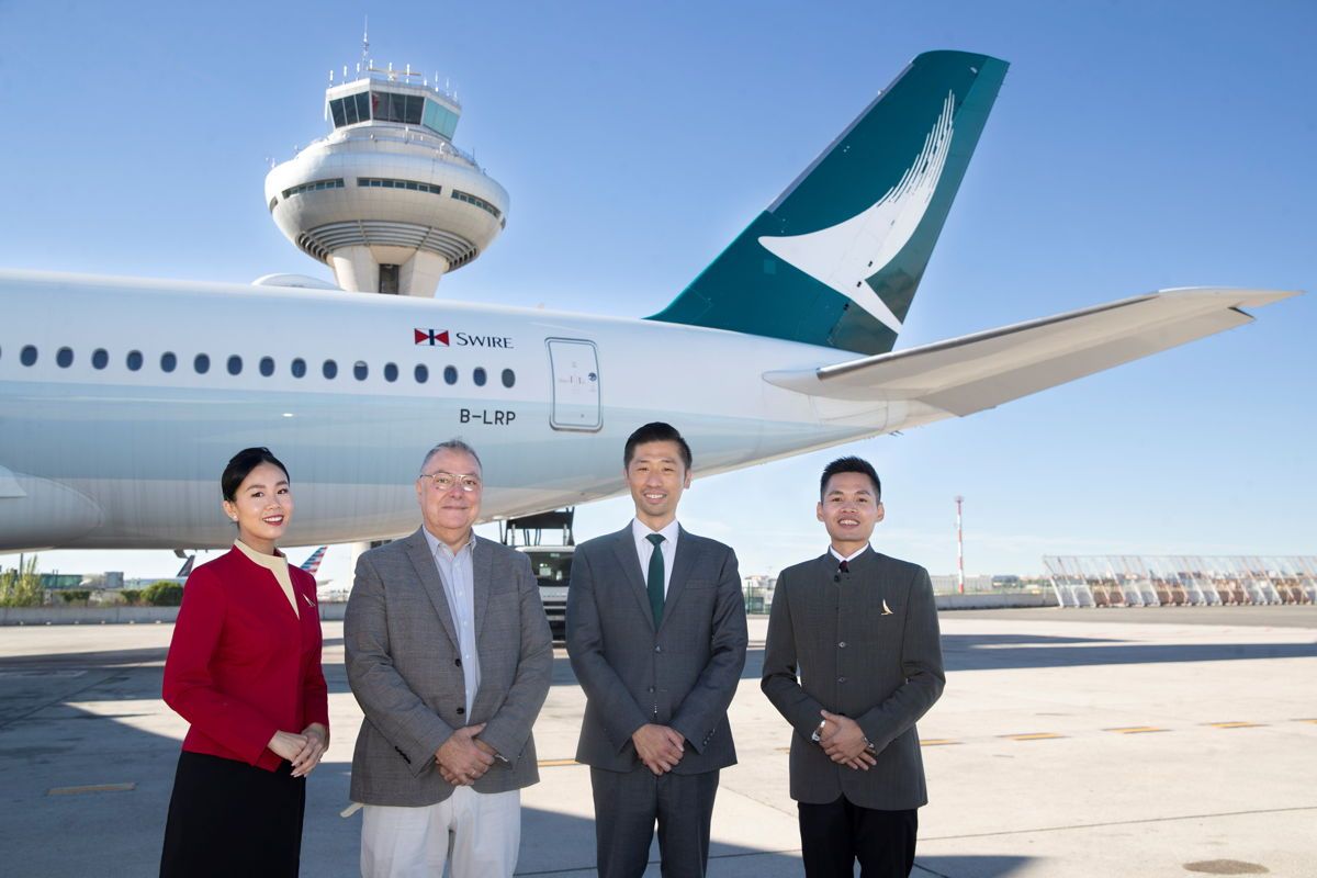 After more than 2 years, Cathay Pacific resumes flights to Spain