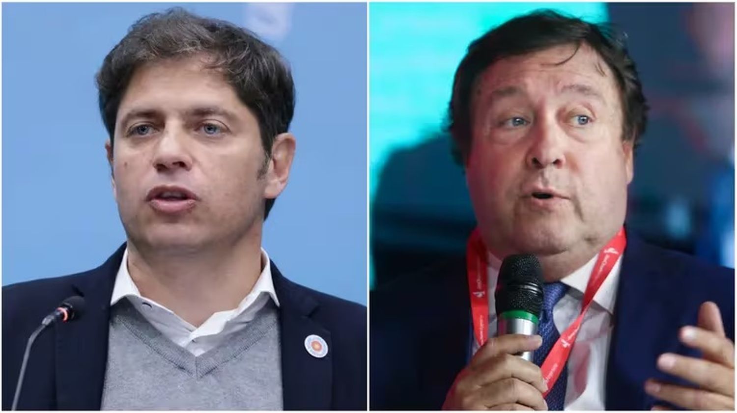 Los gobernadores bonaerense, Axel Kicillof, y de Río Negro, Alberto Weretilneck, pelean por la instalación de una planta de GNL en sus respectivas provincias.