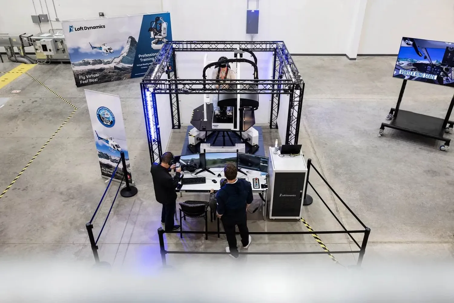 Presentan el primer Simulador de Vuelo de Helicóptero con Realidad Virtual