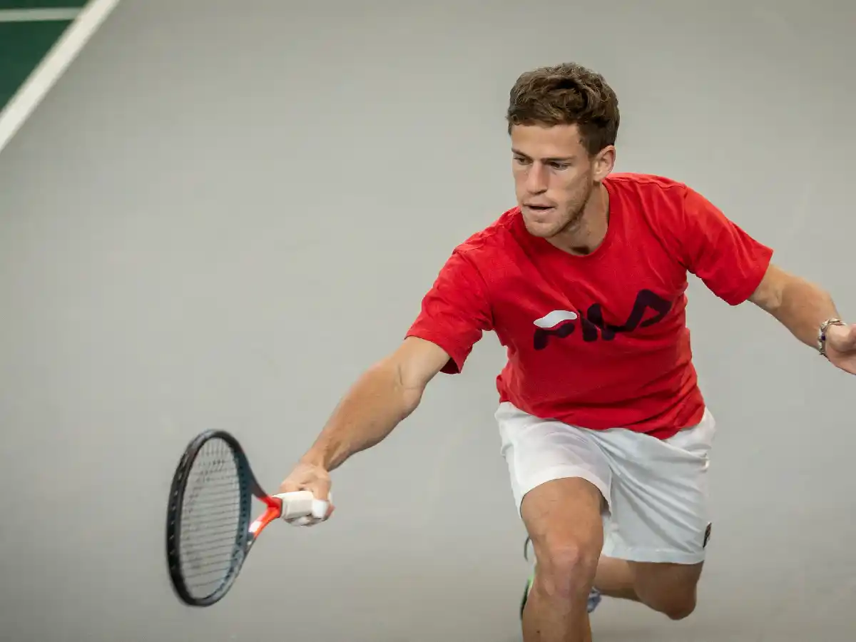 El equipo argentino de Copa Davis tuvo su primer entrenamiento en Madrid