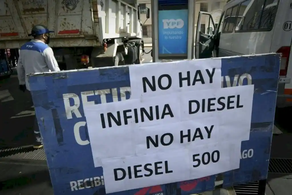 Productores saldrán a las rutas por la falta de gasoil