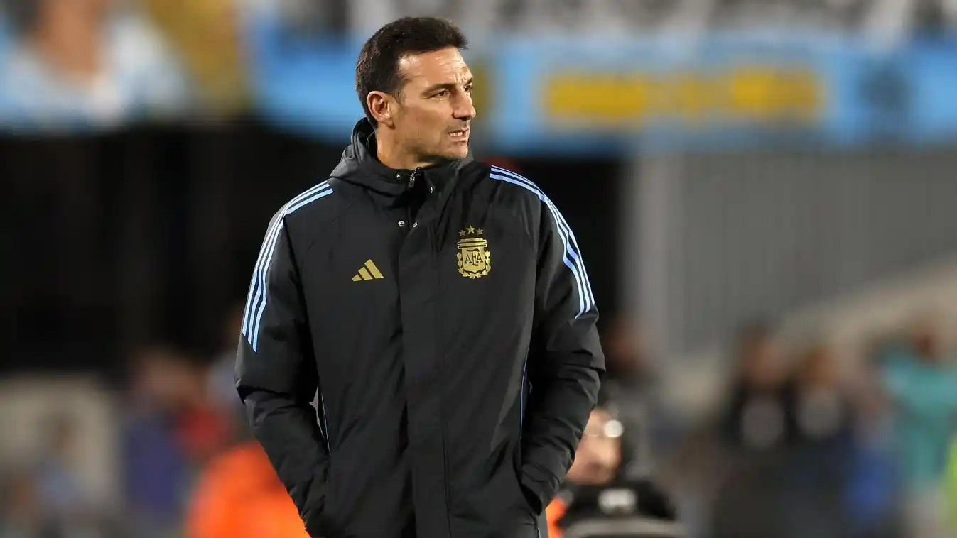 Scaloni habló tras la igualdad ante Colombia