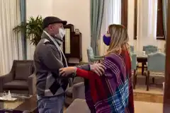 Fabián Menescardi se reunió con Stratta