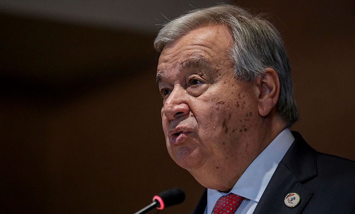 António Guterres, secretario general de la ONU.