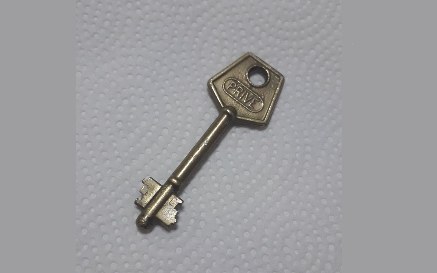 Llave encontrada por la escuela Normal