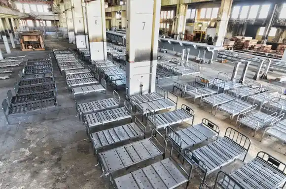 Coronavirus: Astillero Río Santiago reparó primera tanda de 160 camas ortopédicas del PAMI, de un total de 500