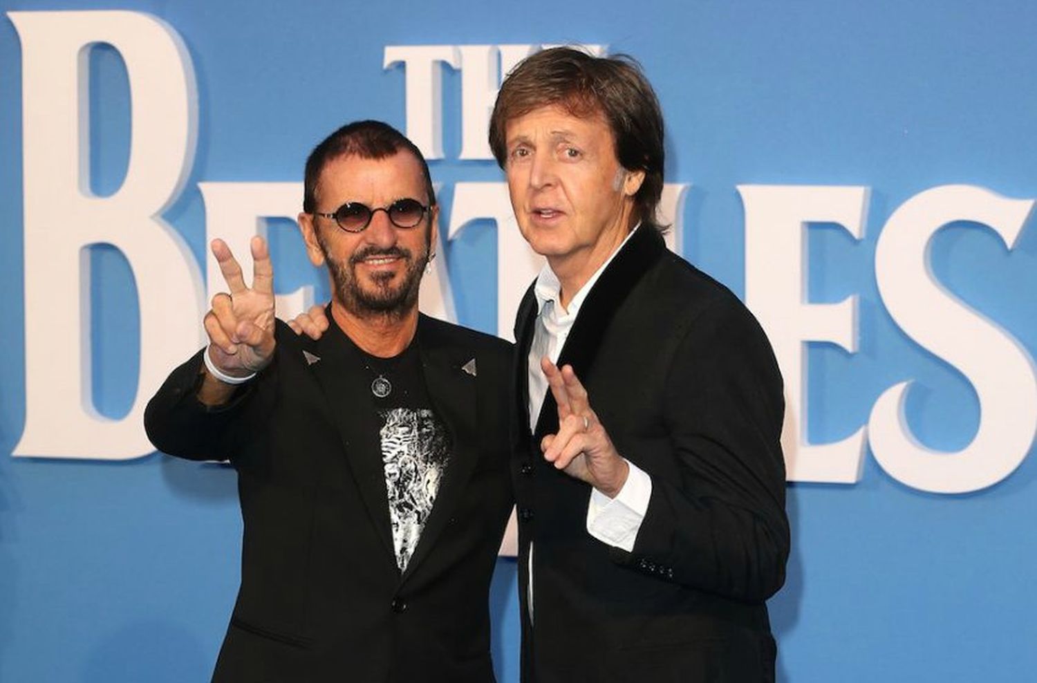 Ringo Starr y Paul McCartney se reunieron para grabar una canción de John Lennon