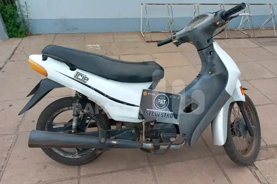 La atraparon con una moto con pedido de secuestro de hace 7 años
