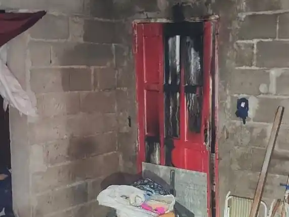 incendio en san cayetano